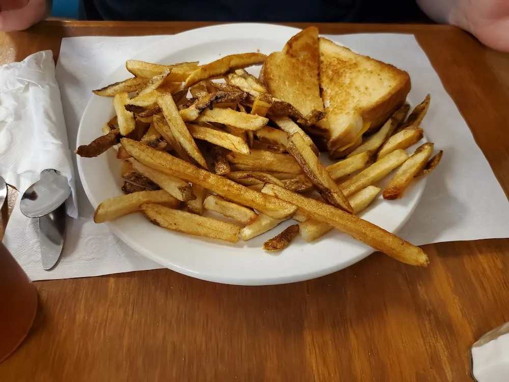 Grilled Cheese and Fries