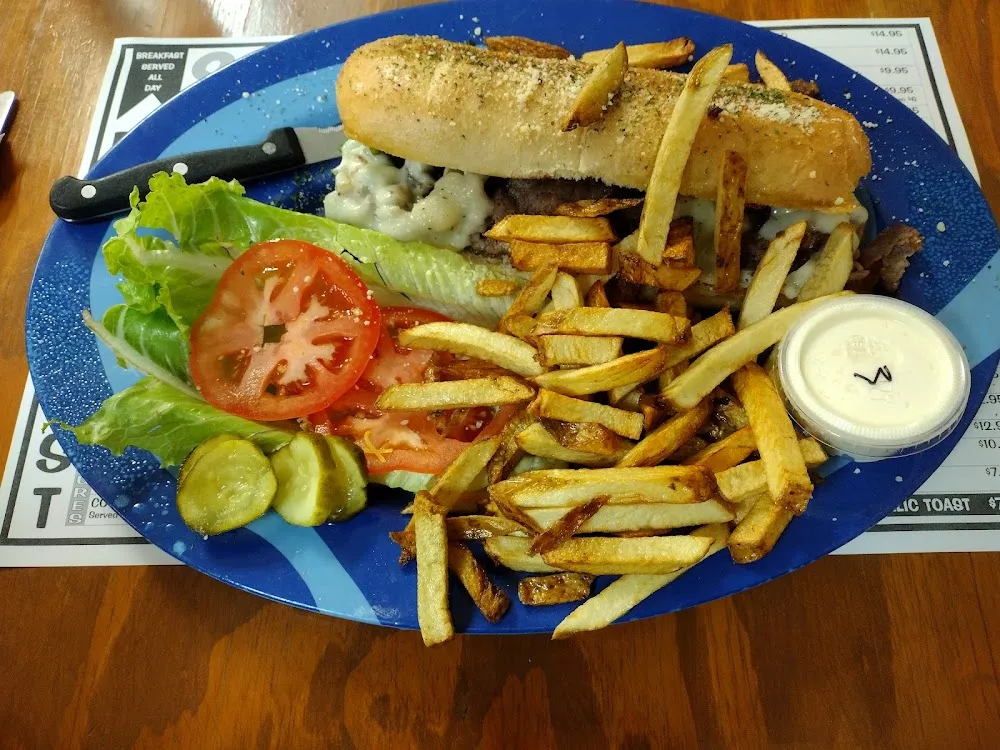 Steak and Cheese with Fries